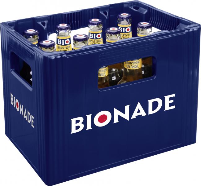 Bionade Naturtrübe Orange GLAS (Mehrweg) von Bionade