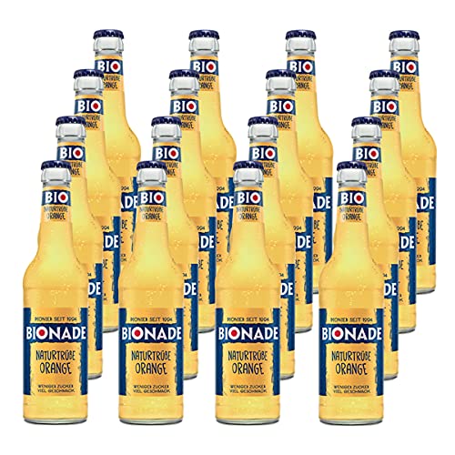 Bionade Naturtrübe-Orange 16 Flaschen je 0,33l von Bionade