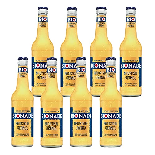 Bionade Naturtrübe-Orange 8 Flaschen je 0,33l von Bionade