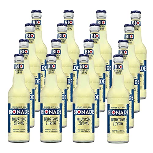 Bionade Naturtrübe-Zitrone 16 Flaschen je 0,33l von Bionade