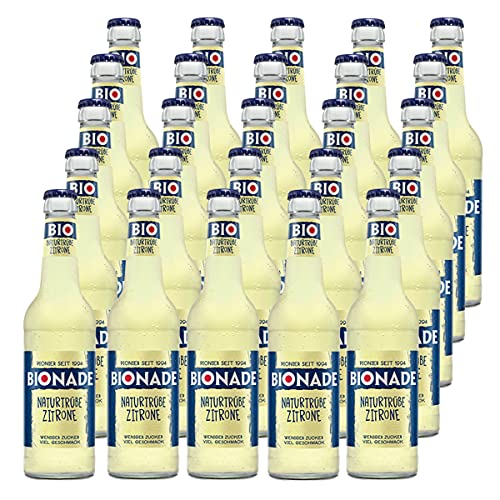 Bionade Naturtrübe-Zitrone 25 Flaschen je 0,33l von Bionade