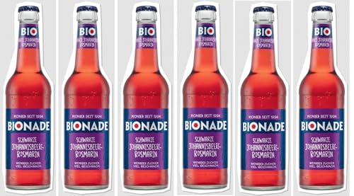 Bionade Schwarze Johannisbeere - Rosmarin 6 x 0,33 Liter inkl. 0,48€ MEHRWEG Pfand Bionade Schwarze Johannisbeere - Rosmarin 6 x 0,33 Liter inkl. 0,48€ MEHRWEG Pfand von Bionade