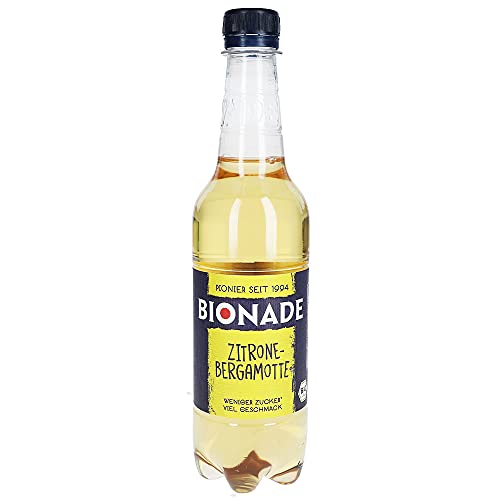 Bionade Zitrone Bergamotte - 0,5 Liter x 10 (5 Liter) inkl. EINWEG Pfand von Bionade