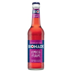 Bionade mit Himbeere & Pflaume MEHRWEG Pfand 0,08  von Bionade