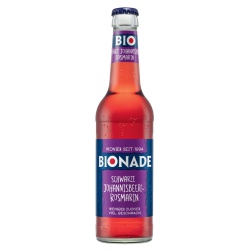 Bionade mit schwarzer Johannisbeere & Rosmarin MEHRWEG Pfand 0,08  von Bionade