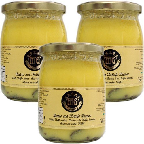 3x MG Burro Con Tartufo Bianco 'Butter mit weißer Trüffel', 450 g 3x MG Burro Con Tartufo Bianco 'Butter mit weißer Trüffel', 450 g von GREAT BRITISH TRADING LIMITED