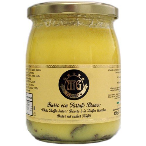MG Burro Con Tartufo Bianco 'Butter mit weißer Trüffel', 450 g MG Burro Con Tartufo Bianco 'Butter mit weißer Trüffel', 450 g von Biotin