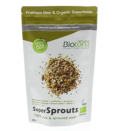 Biotona Super Sprouts Raw Seeds, 1er Pack (1x 300g) von Biotona