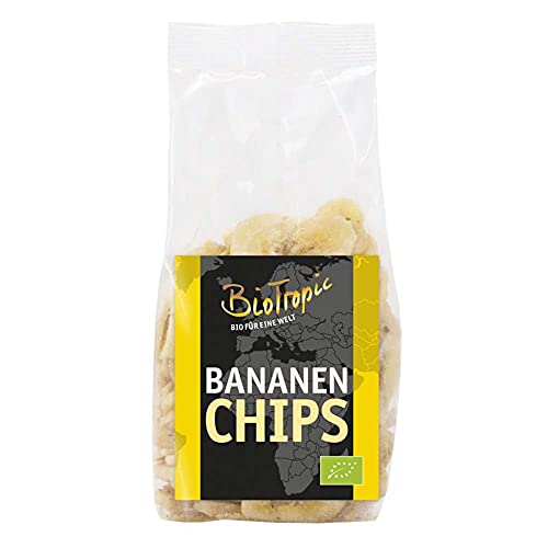 Biotropic Bananenchips, getrocknet, 125g von Biotropic