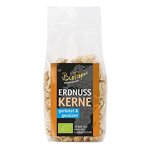 Biotropic Erdnusskerne, geröstet & gesalzen, 125g Biotropic Erdnusskerne, geröstet & gesalzen, 125g von Biotropic