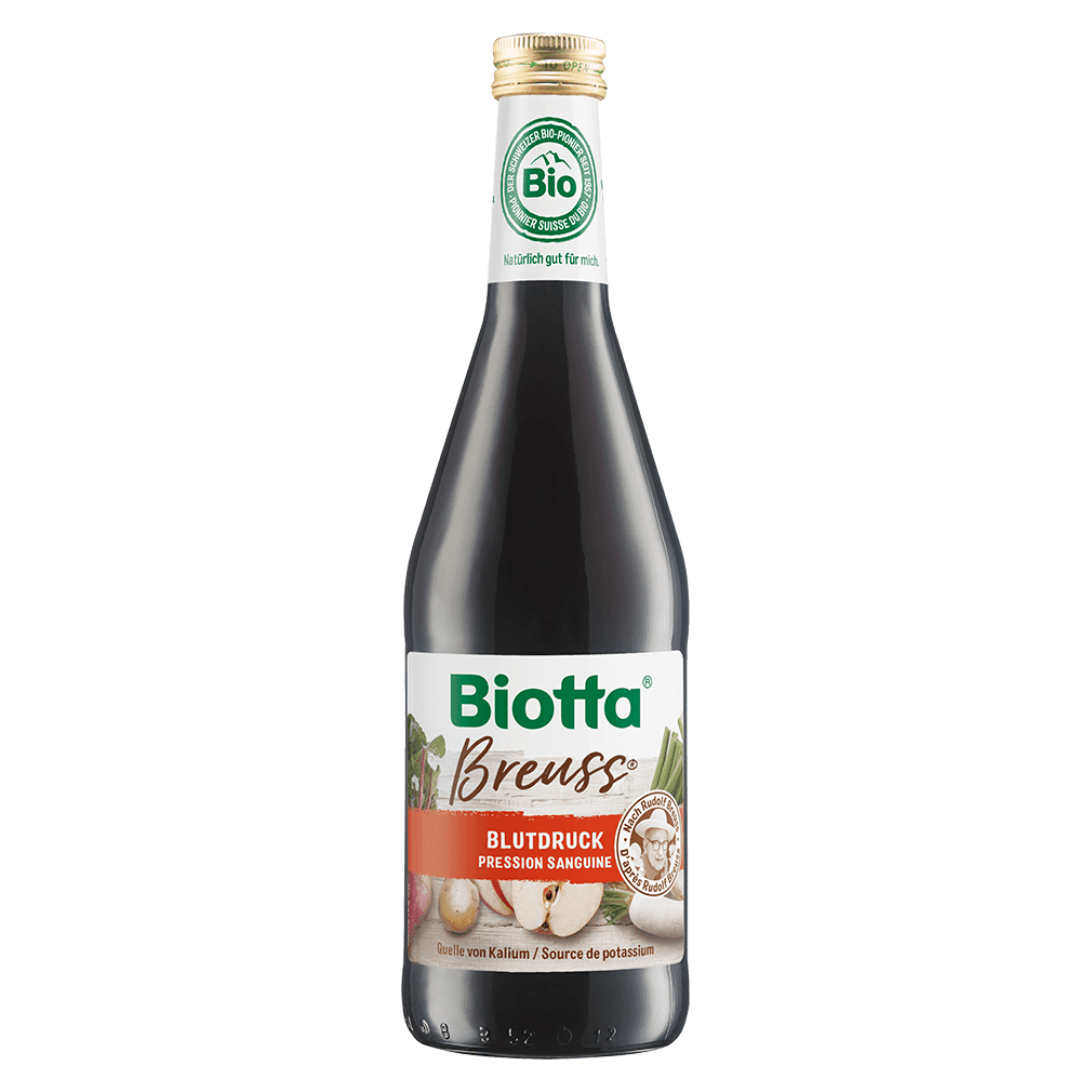 Bio Breuss Blutdruck Saft von Biotta