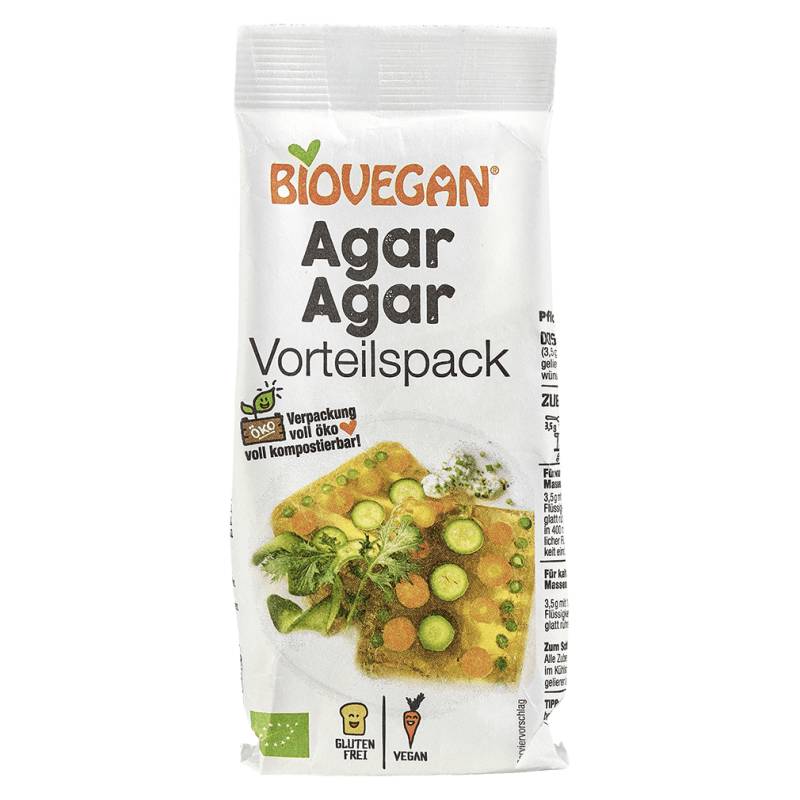 Bio Agar Agar Nachfüllpack von Biovegan