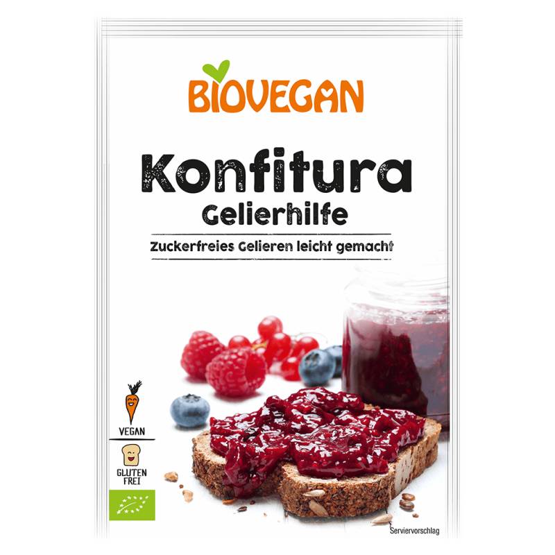 Bio Backhilfe Konfitura ohne kochen von Biovegan