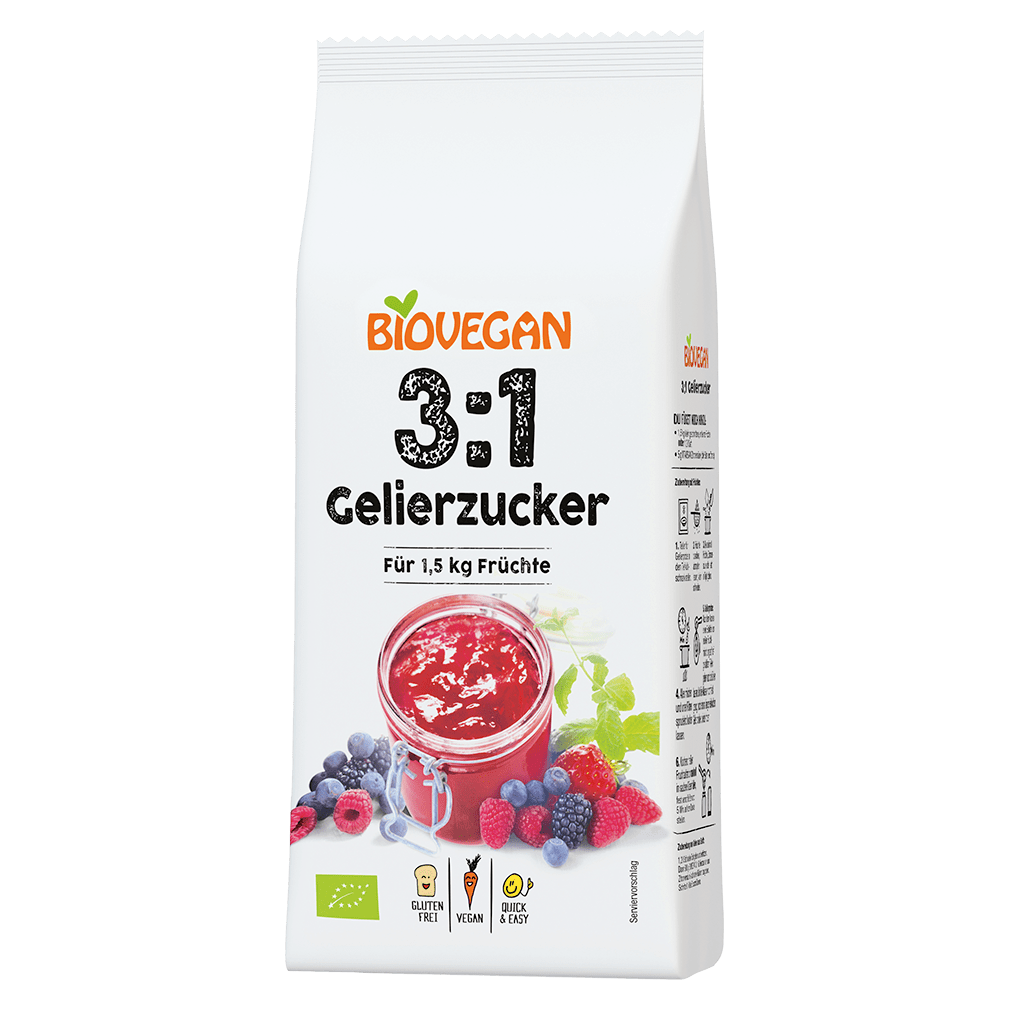 Bio Gelierzucker 3:1 Bio Gelierzucker 3:1 von Biovegan