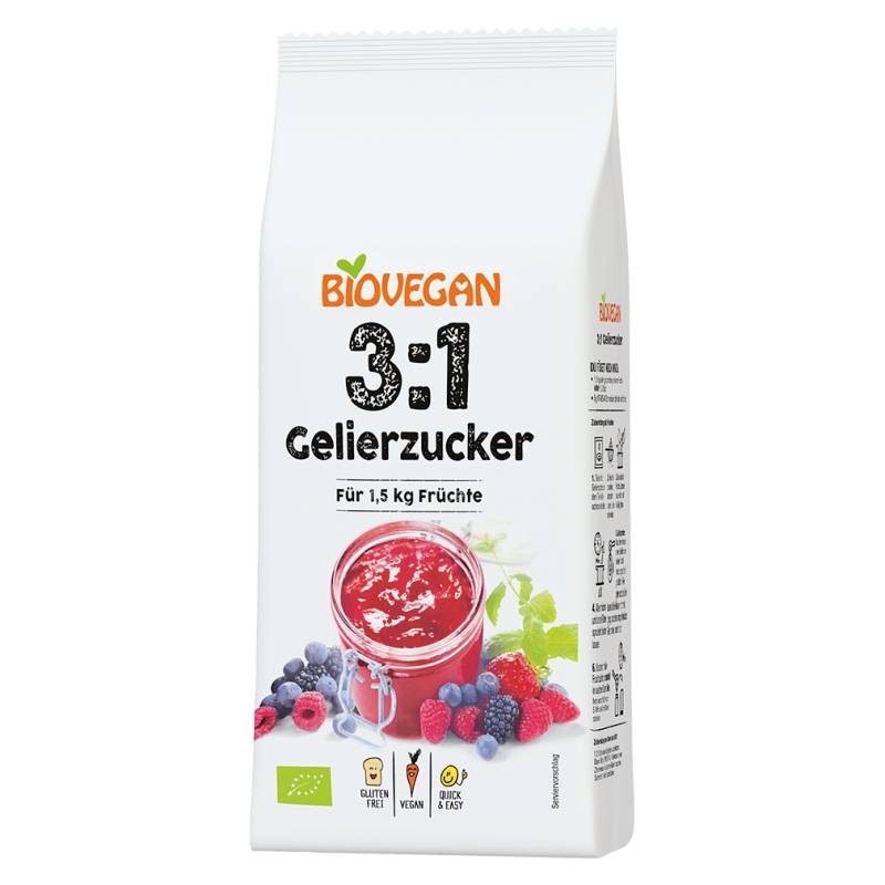 Bio Gelierzucker 3:1 von Biovegan