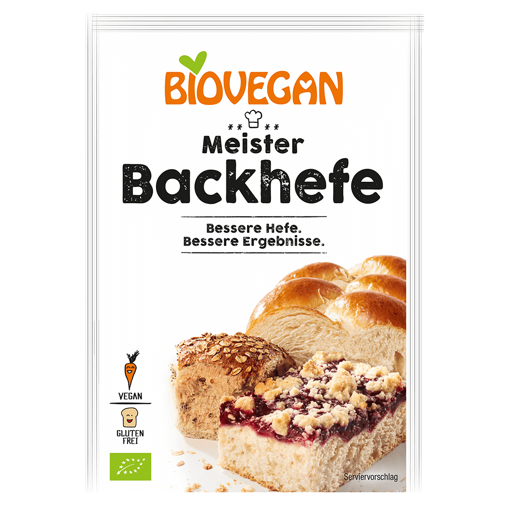 Bio Meister Backhefe Bio Meister Backhefe von Biovegan