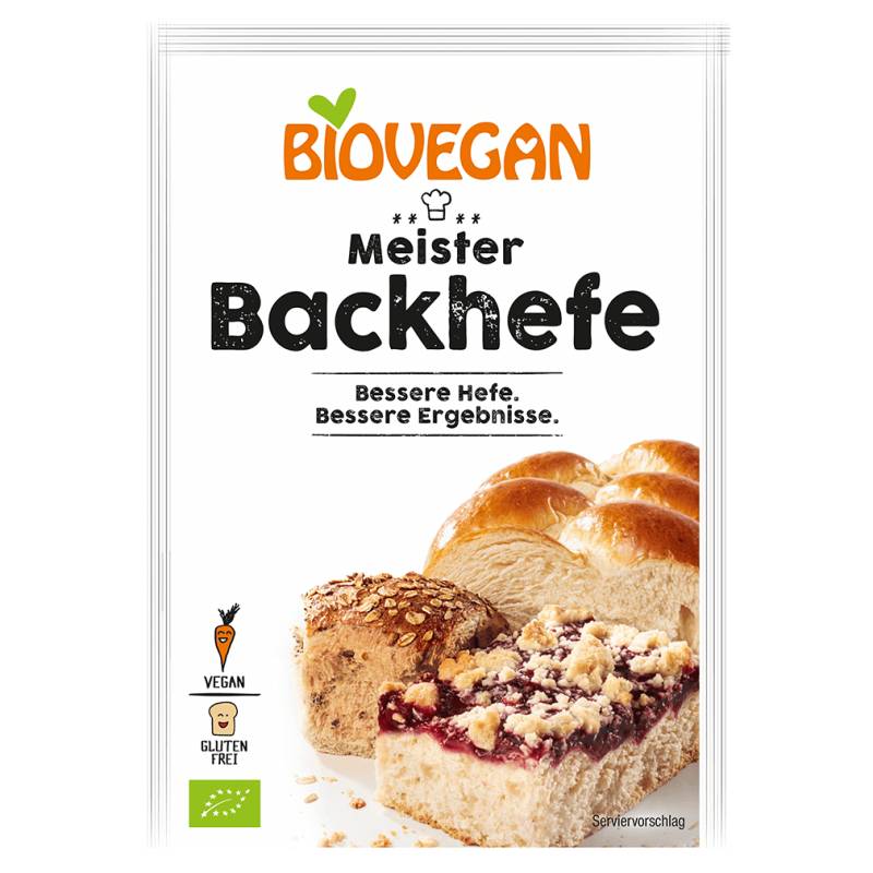 Bio Meister Backhefe von Biovegan