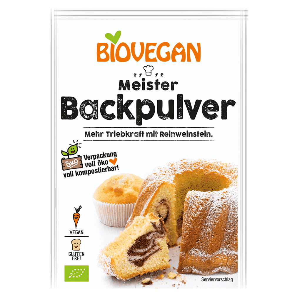 Bio Meister Backpulver von Biovegan
