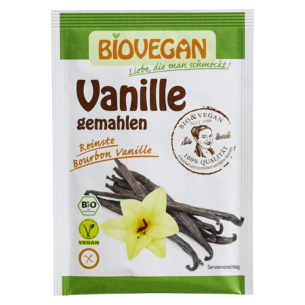 Bio Vanille gemahlen von Biovegan