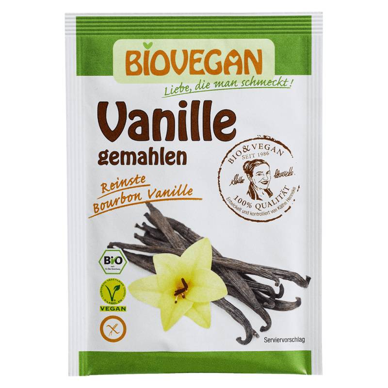 Bio Vanille gemahlen von Biovegan