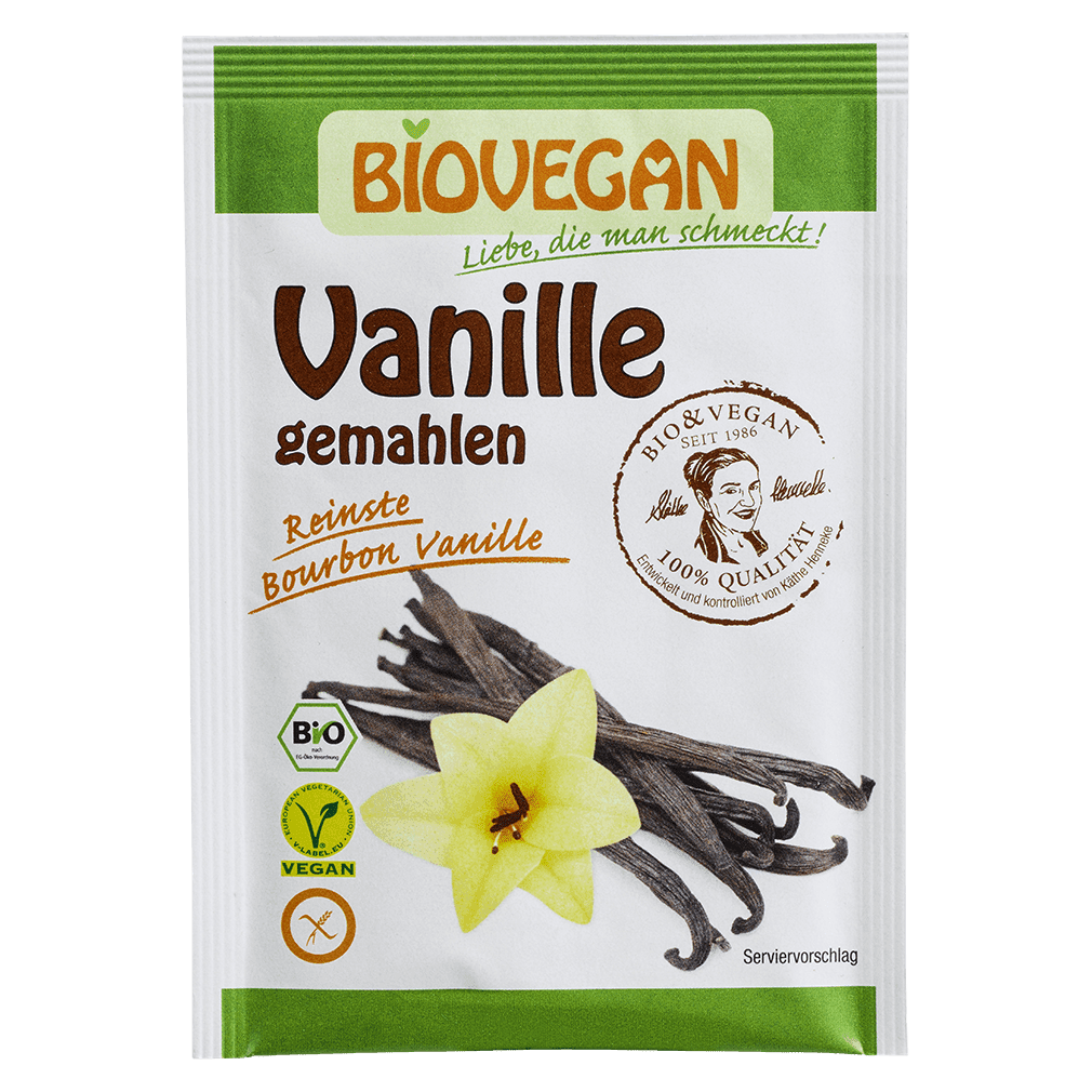 Bio Vanille gemahlen Bio Vanille gemahlen von Biovegan