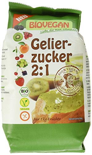Bio Vegan Gelierzucker, 1er Pack (1 x 500 g) von Biovegan