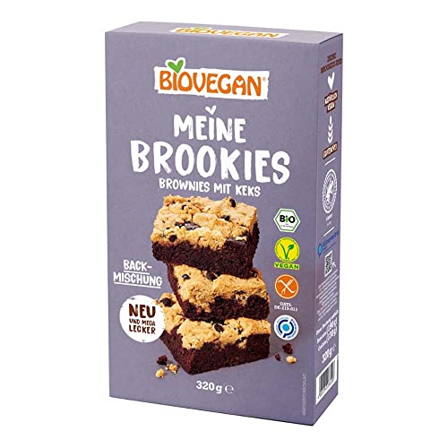 Biovegan Meine Brookies, BIO, DZG Glutenfrei (6 x 320 gr) von Biovegan