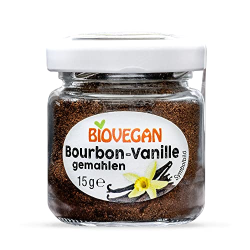 Biovegan Bourbon Vanille gemahlen, 15 g von Biovegan