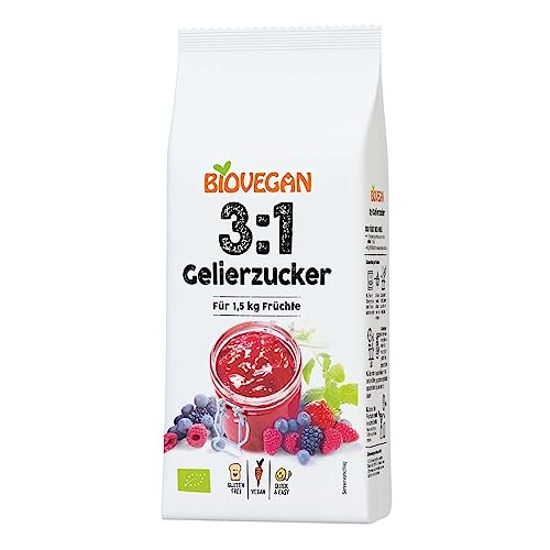 Biovegan - Gelierzucker 3:1 bio - 0,5 kg - 8er Pack von Biovegan