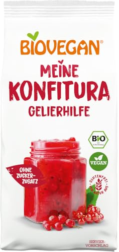 Biovegan Konfitura, Vorteilspack, Gelierhilfe ohne Zuckerzusatz, BIO (2 x 100 gr) von Biovegan