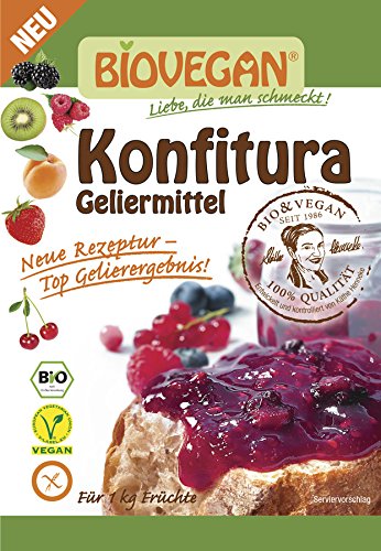 Biovegan Konfitura Geliermittel, BIO für 1kg Obst, 10 x 22g Biovegan Konfitura Geliermittel, BIO für 1kg Obst, 10 x 22g von Biovegan