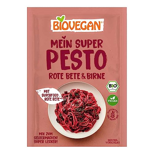 Biovegan Mein Super Pesto, Rote Bete-Birne, 17,5g (1) von Biovegan
