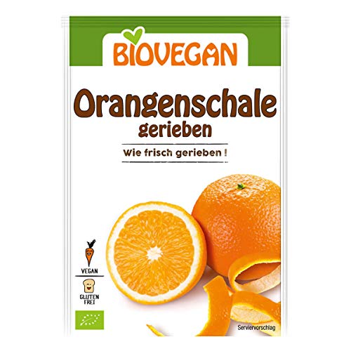 Biovegan - Orangenschale gerieben bio - 9 g - 10er Pack Biovegan - Orangenschale gerieben bio - 9 g - 10er Pack von Biovegan