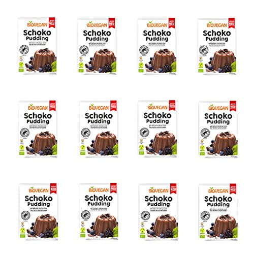 Biovegan - Schoko Pudding bio - 55 g - 10er Pack Biovegan - Schoko Pudding bio - 55 g - 10er Pack von Biovegan