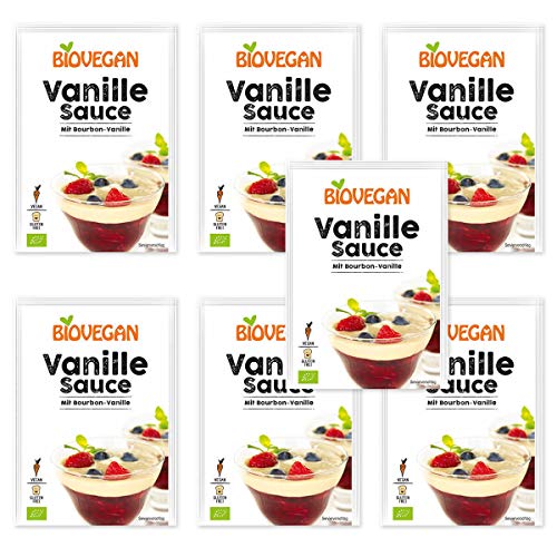 Biovegan - Vanille Sauce Bio - 32 g - 7er Pack von Biovegan