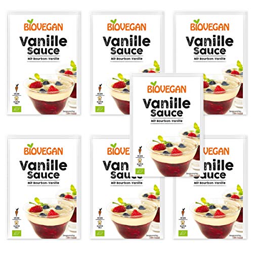 Biovegan - Vanille Sauce Bio - 32 g - 7er Pack Biovegan - Vanille Sauce Bio - 32 g - 7er Pack von Biovegan