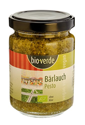 bio-verde Bärlauch-Pesto vegan (1 x 125 ml) von Bioverde