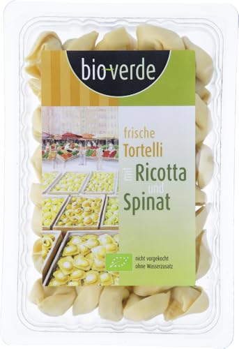 Frische Tortelli mit Ricotta & Spinat 12 x 250 gr Frische Tortelli mit Ricotta & Spinat 12 x 250 gr von Bioverde