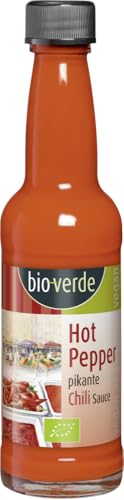 bio-verde Hot Pepper Sauce vegan (1 x 100 ml) von Bioverde