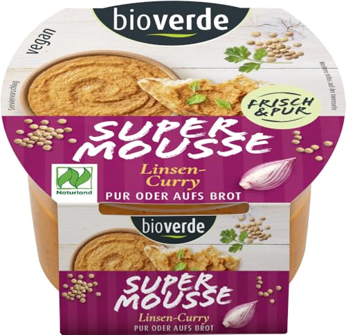 Super Mousse - Linsen-Curry NATURLAND 6 x 150 gr Super Mousse - Linsen-Curry NATURLAND 6 x 150 gr von Bioverde