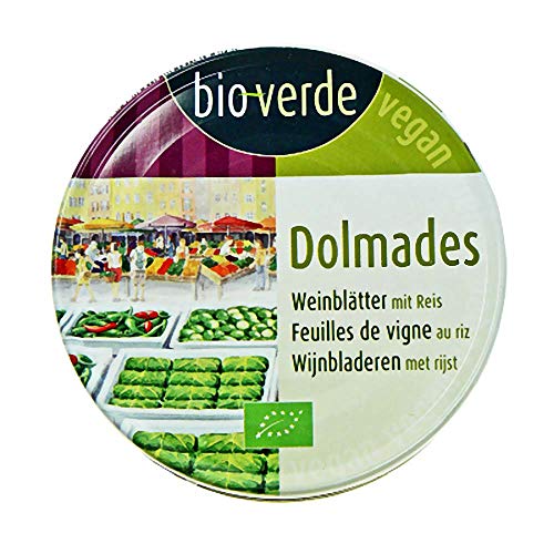 bio-verde Bio Dolmades gefüllte Weinblätter 6x190g von Bioverde