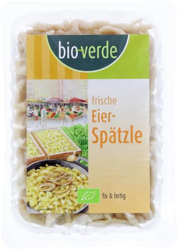 bio-verde Frische Eier-Spätzle (6 x 400 gr) von Bioverde