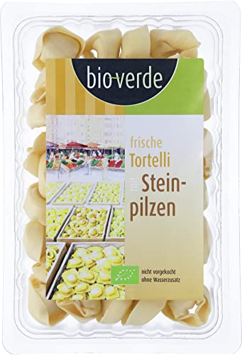 bio-verde Frische Tortelli mit Steinpilz (6 x 250 gr) von Bioverde