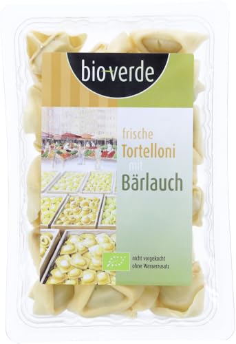 bio-verde Frische Tortelloni mit Bärlauch (6 x 250 gr) von Bioverde