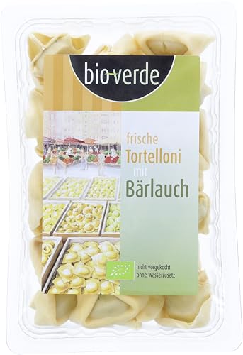bio-verde Frische Tortelloni mit Bärlauch (6 x 250 gr) von Bioverde