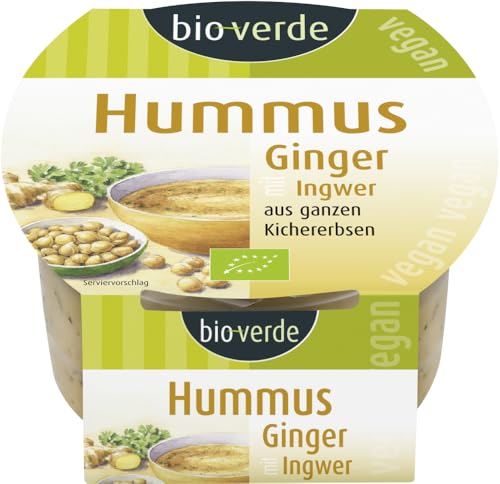 Hummus Ginger vegan 6 x 150 gr von Bioverde