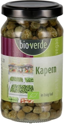 bio-verde Kapern in Essig-Sud (2 x 180 gr) von Bioverde