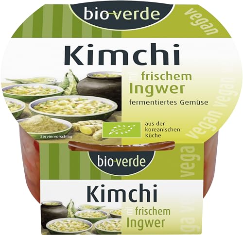bio-verde Kimchi mit Ingwer 125 g (6 x 125 gr) von Bioverde