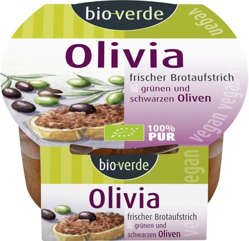 bio-verde Olivia frischer Brotaufstrich (6 x 150 gr) von Bioverde