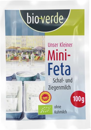 bio-verde Original griechischer Mini-Feta (6 x 100 gr) von Bioverde